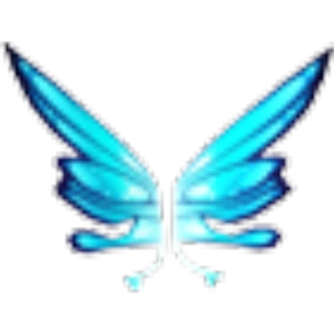Blue Butterfly Wings