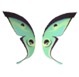 Jade Moth Wings