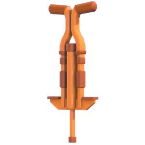 Orange Pogostick