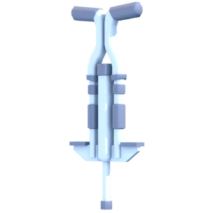 White Pogostick