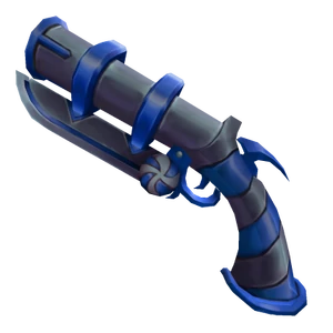 Blue Swirly Gun