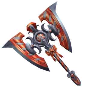 Bronze Swirly Axe