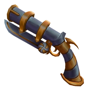 Gold Swirly Gun